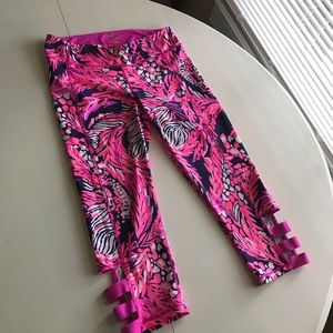 LILLY PULITZER LUXLETIC LEGGINGS | CROP | SIZE L